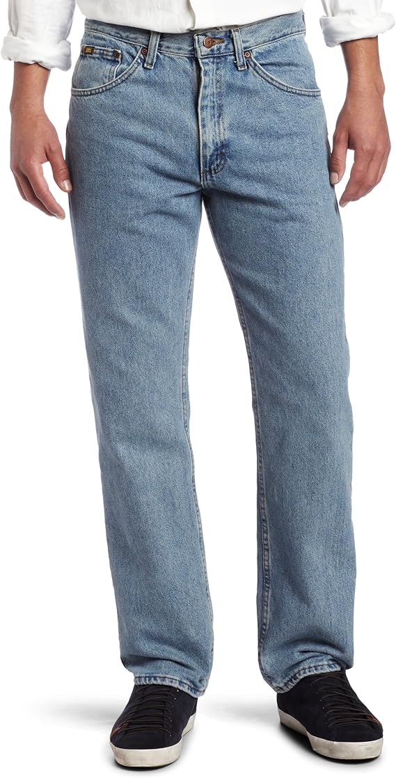 Lee Men's Regular Fit Straight Jean at Amazon Men’s Clothing store