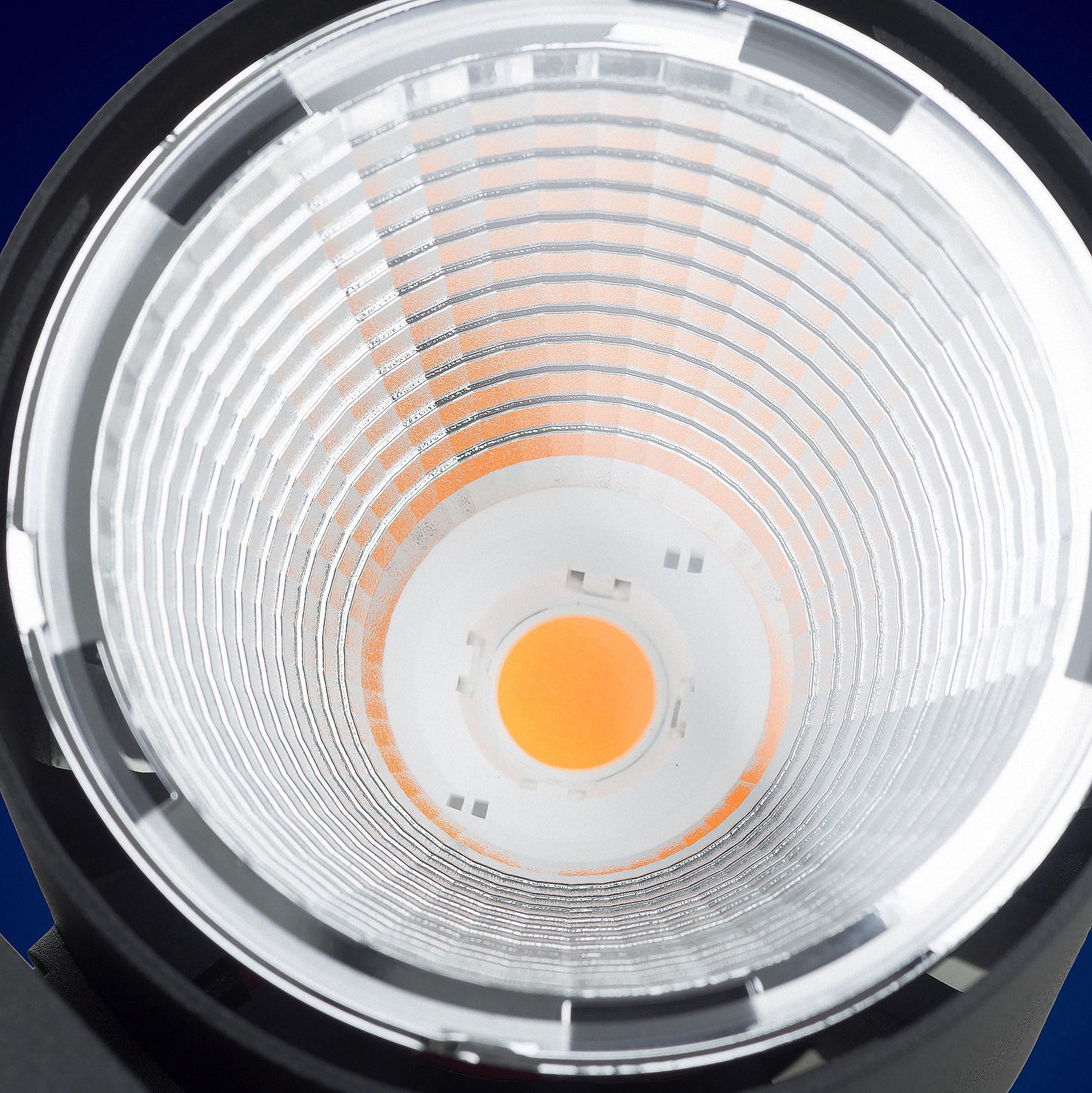 Mextronic 3-Phasen-LED-Strahler 30W Ø 96mm schwarz Neutralweiß