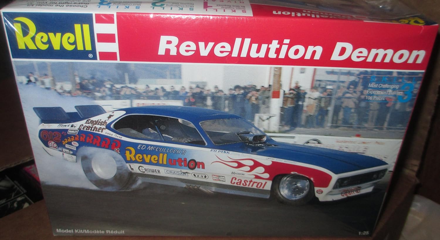 #7355 Revell Revellution Demon 1/25 Scale Plastic Model Kit,Needs Assembly