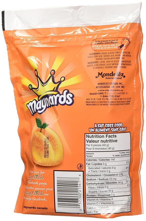 Maynards Fuzzy Peach 355g (12.5oz) miniatura 4