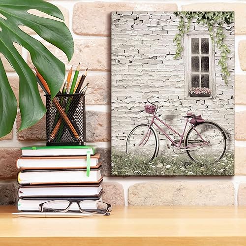 Miniatura 3 de Epic Graffiti 'Listo para un paseo en bicicleta' por Lori Deiter, arte de pared en lienzo, 12 x 16 pulgadas