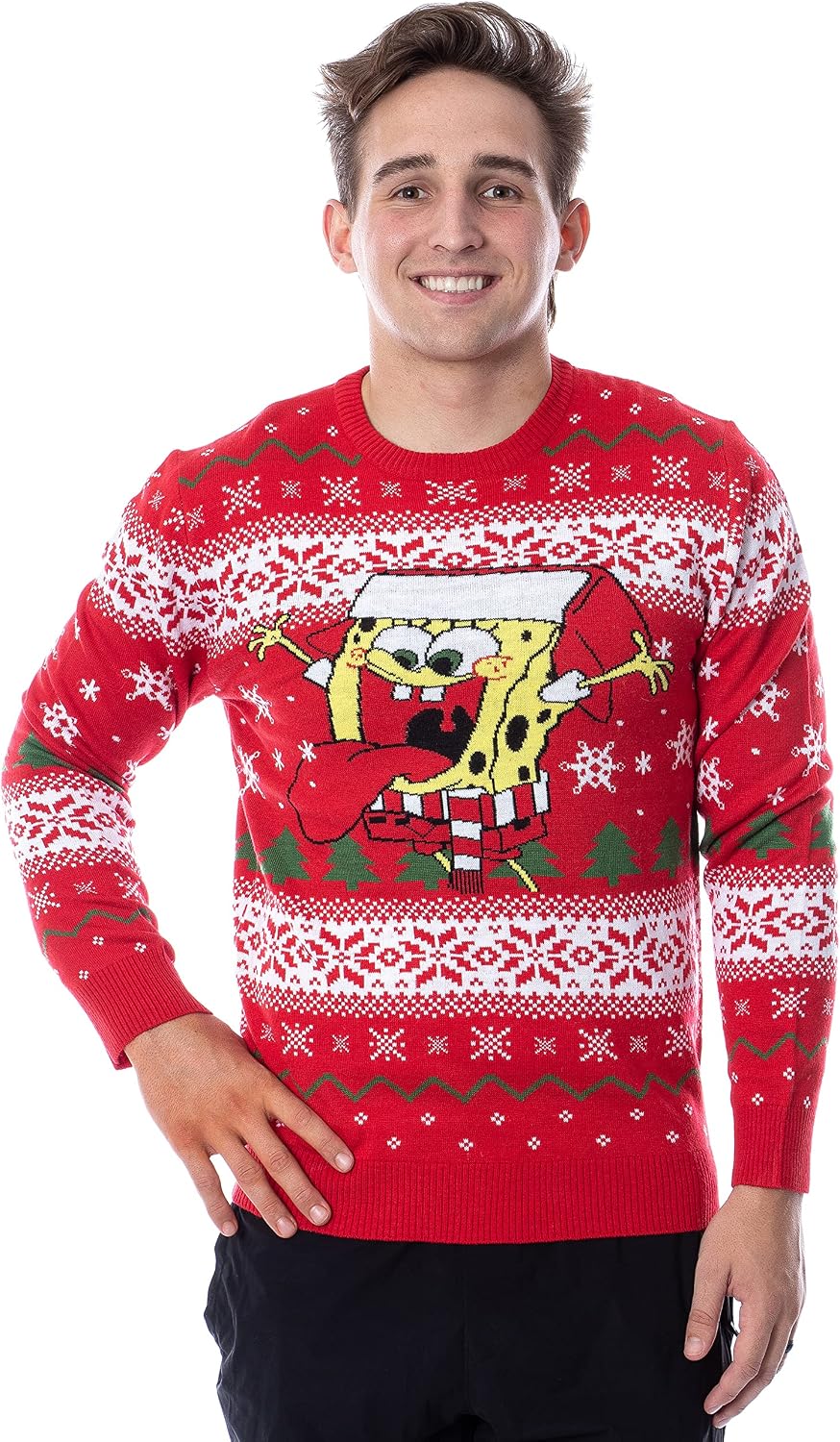 Harry Potter Men's House Crests Ugly Christmas Sweater - Gryffindor, Slytherin, Ravenclaw, Hufflepuff Available