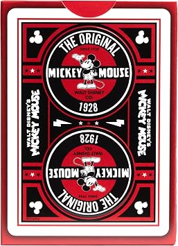 Disney Classic Mickey Mouse Inspired Playing Cards by Bicycle