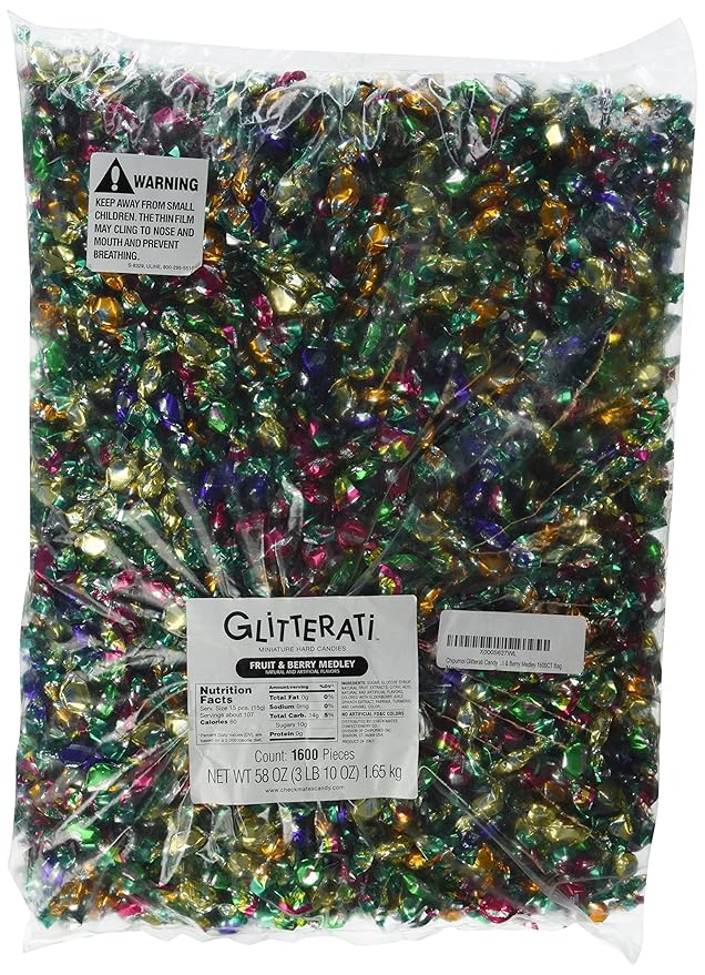 Chipurnoi Glitterati Candy Fruit & Berry Medley 1600CT