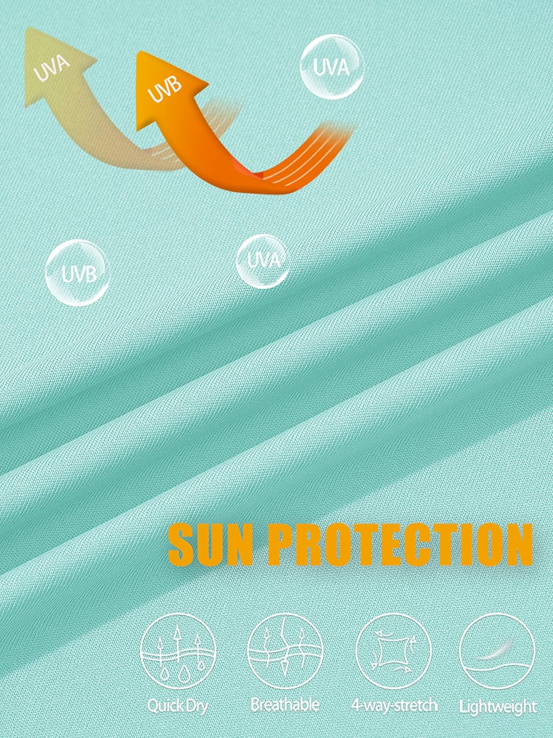 MAGCOMSEN Men's Hooded UPF 50+ Sun Protection T Shirts Long Sleeve Athletic Fishing Shirts Rash Guards - Image 6