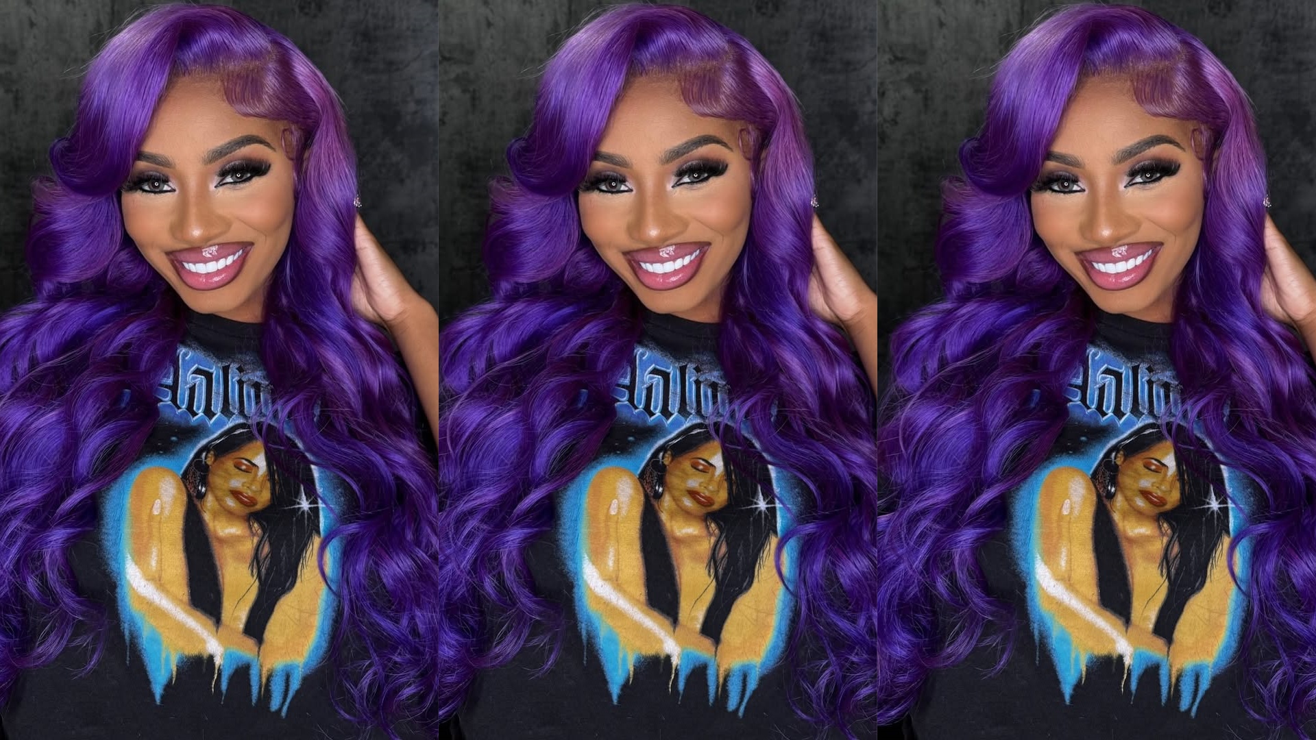 Purple wig sale 2020 Purple Wigs main image 2