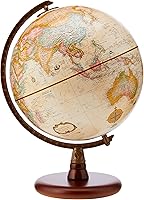 Vista 1 de Replogle Globos Quincy Globe, inglés antiguo, 9 pulgadas de diámetro