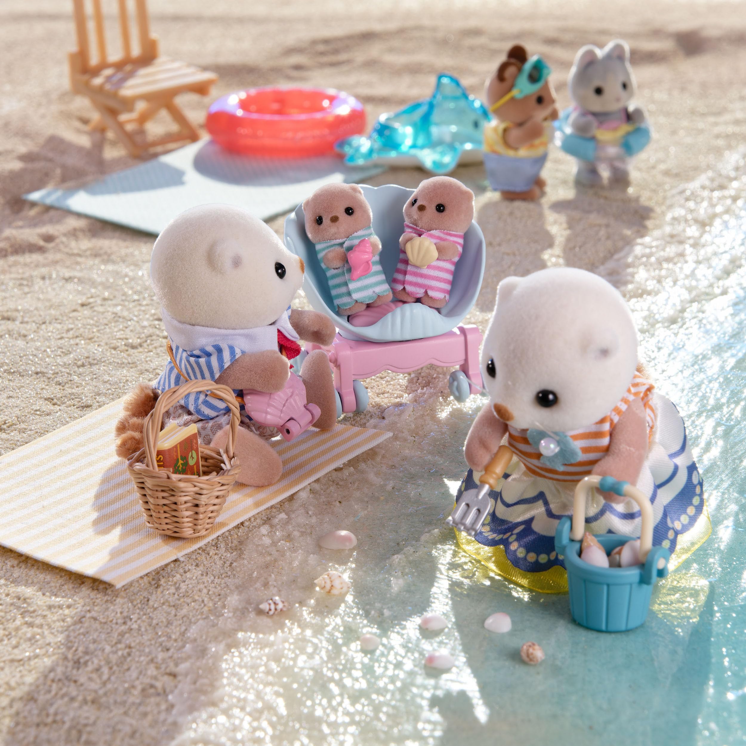 Sylvanian Families - 5803 Familia Nutria Marina