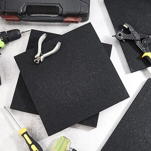 Miniatura 6 de 4 almohadillas de goma de 12 x 12 x 0.75 pulgadas de grosor, bloques de nivelación para caravanas, almohadillas estabilizadoras para viajes,