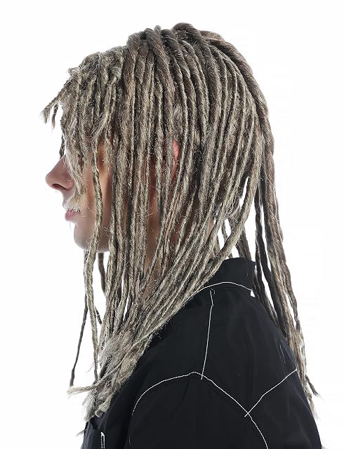 Foto 2 de 6 de WIG ME UP - CW-015 Peluca carnaval rasta dreadlocks rastas hippie mezcla rubia