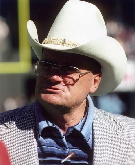 BUM PHILLIPS HOUSTON OILERS 8X10 SPORTS 