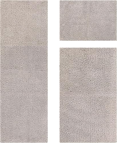 Miniatura 47 de Better Trends Micro Collection is BAMI2134TL - Alfombra de baño de felpa ultrasuave y absorbente, 100% poliéster en colores vibrantes, 21 x 34 Azul