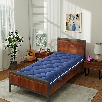 Jamdok 4 Inch Memory Foam Mattress Topper