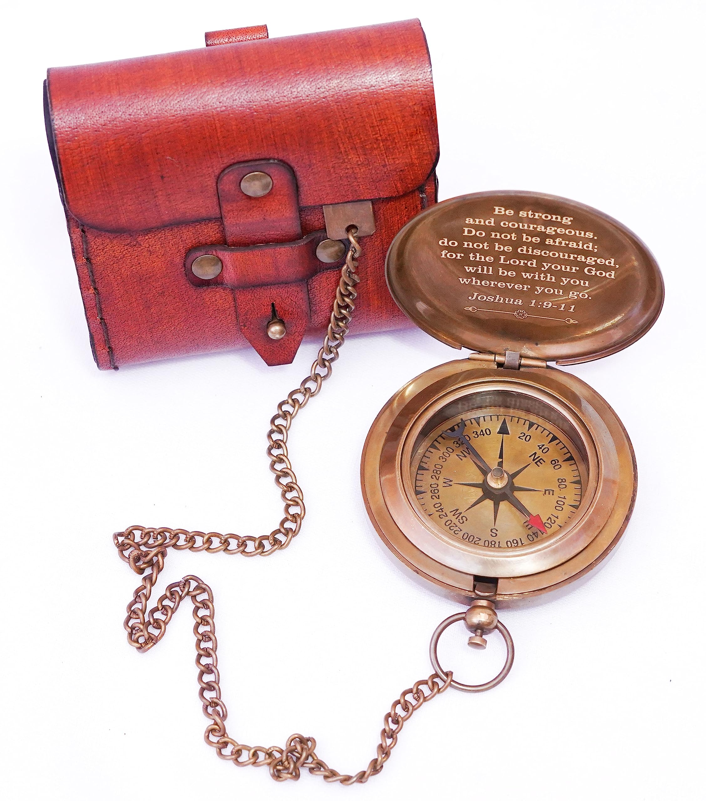 Brújula de camping de bolsillo grabada con "So You Can Always Find Your Way Back Home, & Rose London, brújula de regalo