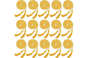 15 Yellow Honor Cords: A Symbol of Academic Achievement