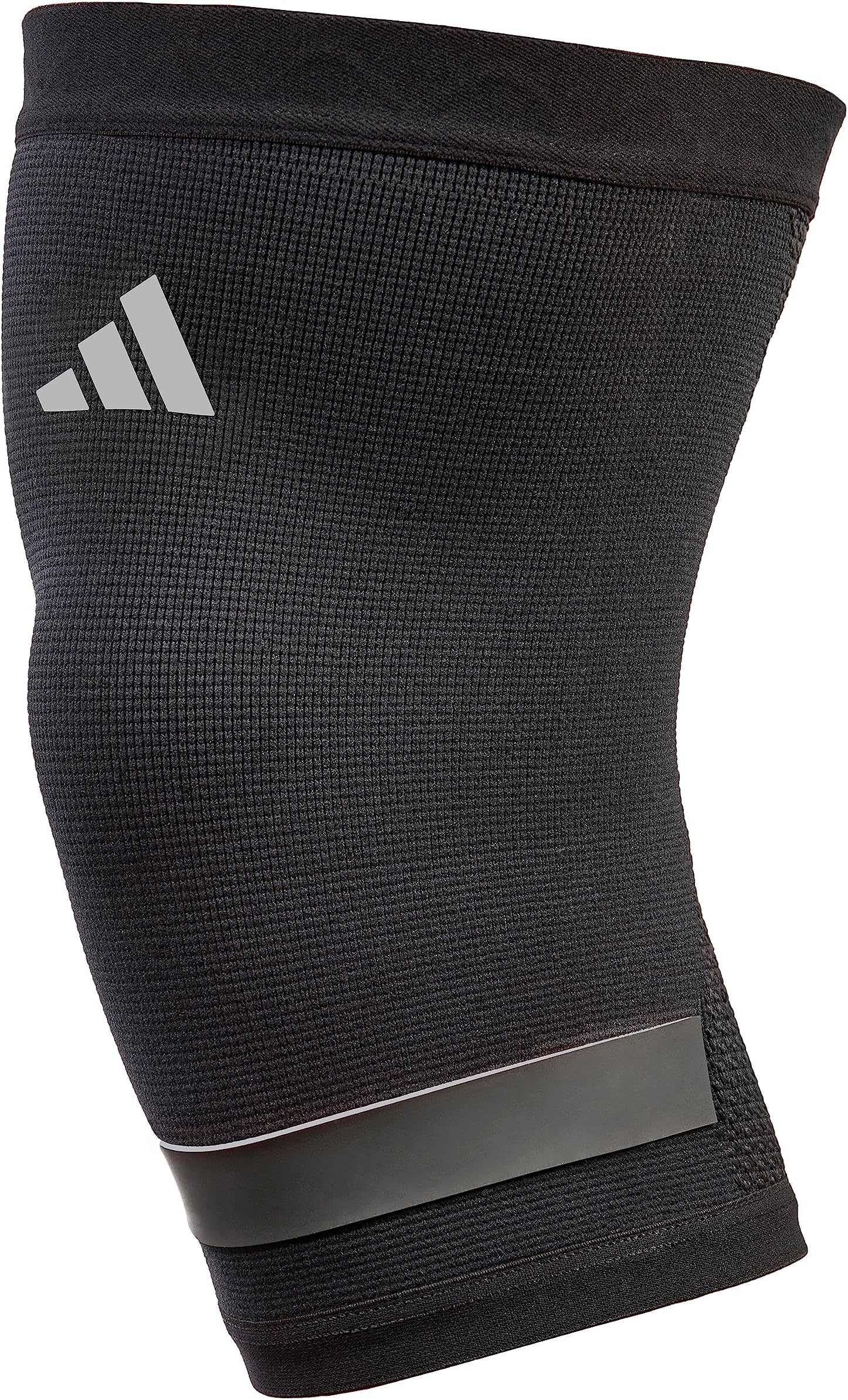 Performance Climacool Knee Support Sleeve - Knee Sleeve for Support, Training, and Competitions - Ergonomic Design, Silicone Grip, Breathable Seamless Design - Black, Medium