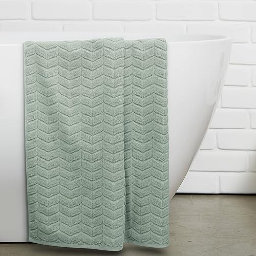 Miniatura 2 de Toallas de baño de lujo ultrasuaves y afelpadas de 700 GSM, 100% algodón de fibra larga, notablemente absorbentes y extra grandes, juego de toallas