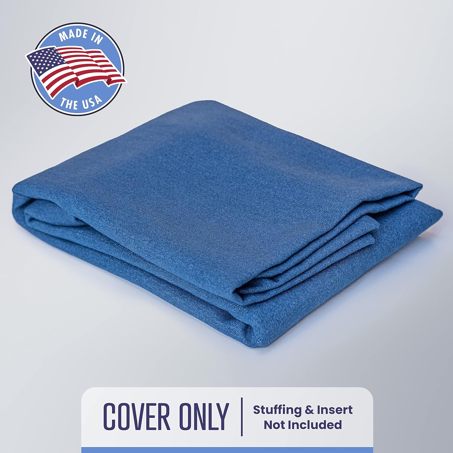 review Mayfield Denim Large Dog Bed Cover - Zippered Duvet for Pet Bed - Extra Protection for Dog Bed Mattress or DIY Pet Bed with Pillows and Stuffing - Chambray - Made in USA Dog Bed Cover Only
