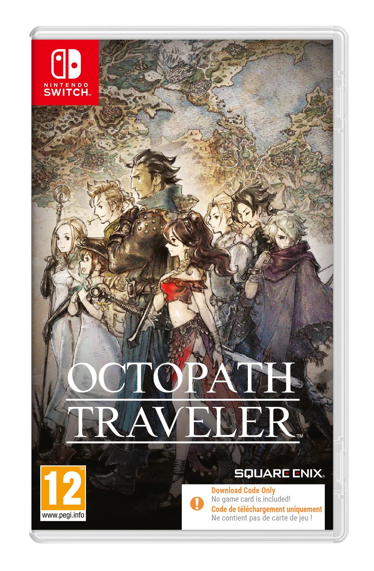 Nintendo Switch OCTOPATH TRAVELER Nintendo Switch Octopath Traveler Code in a box Switch Standard Edition : Amazon