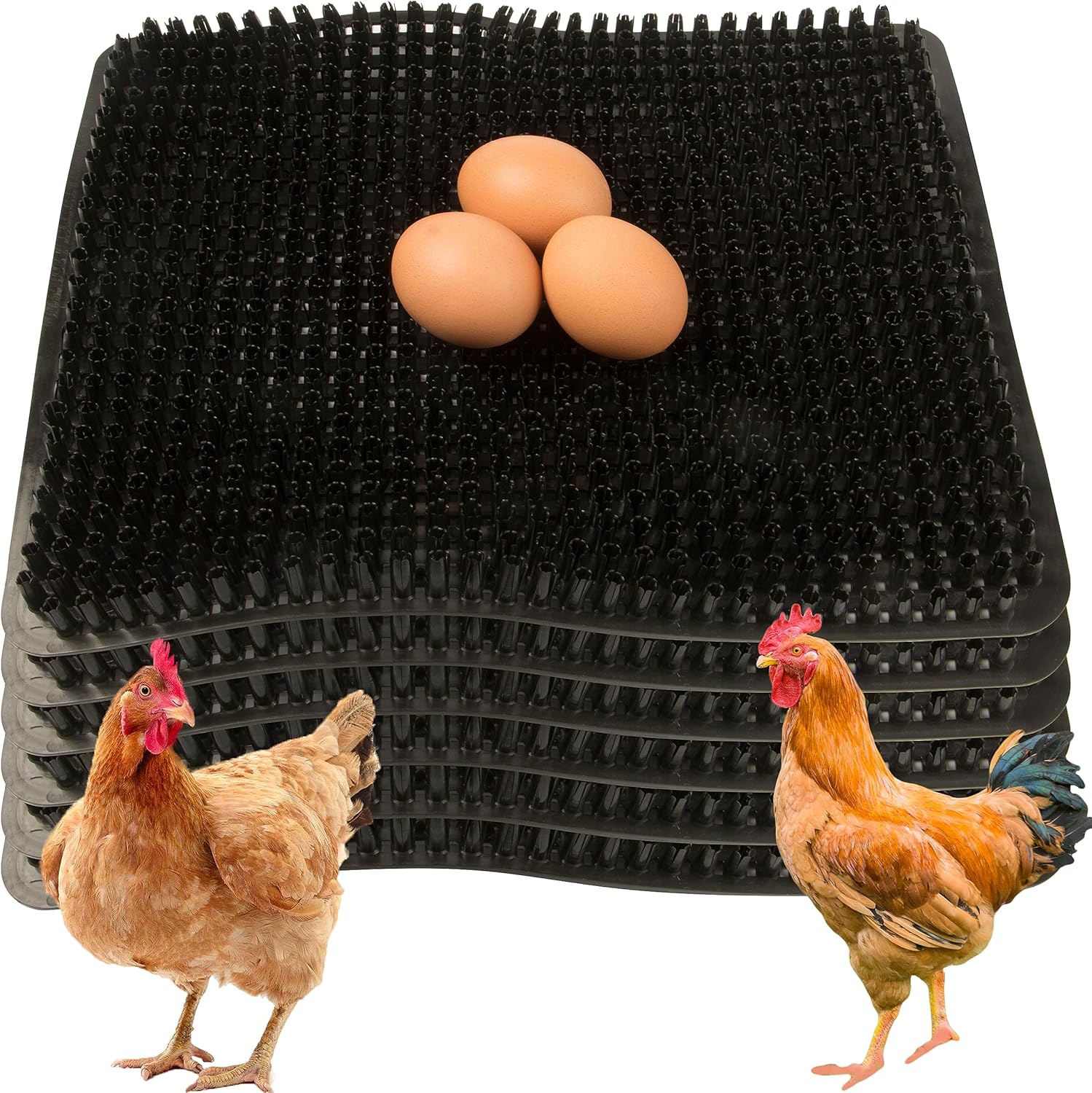 ACABA Chicken Nesting Pads, Washable Nesting Box Pads for