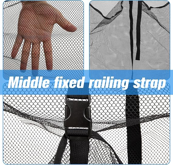 Pool Float Storage Bag,Pool Float Toy Storage Mesh Bag,Adjustable Pool Toy Hanging Mesh Organizer Net Bag for Rafts,Floats,Balls,Noodle,Water Inflatable Toys and Other Swimming Pool Accessories