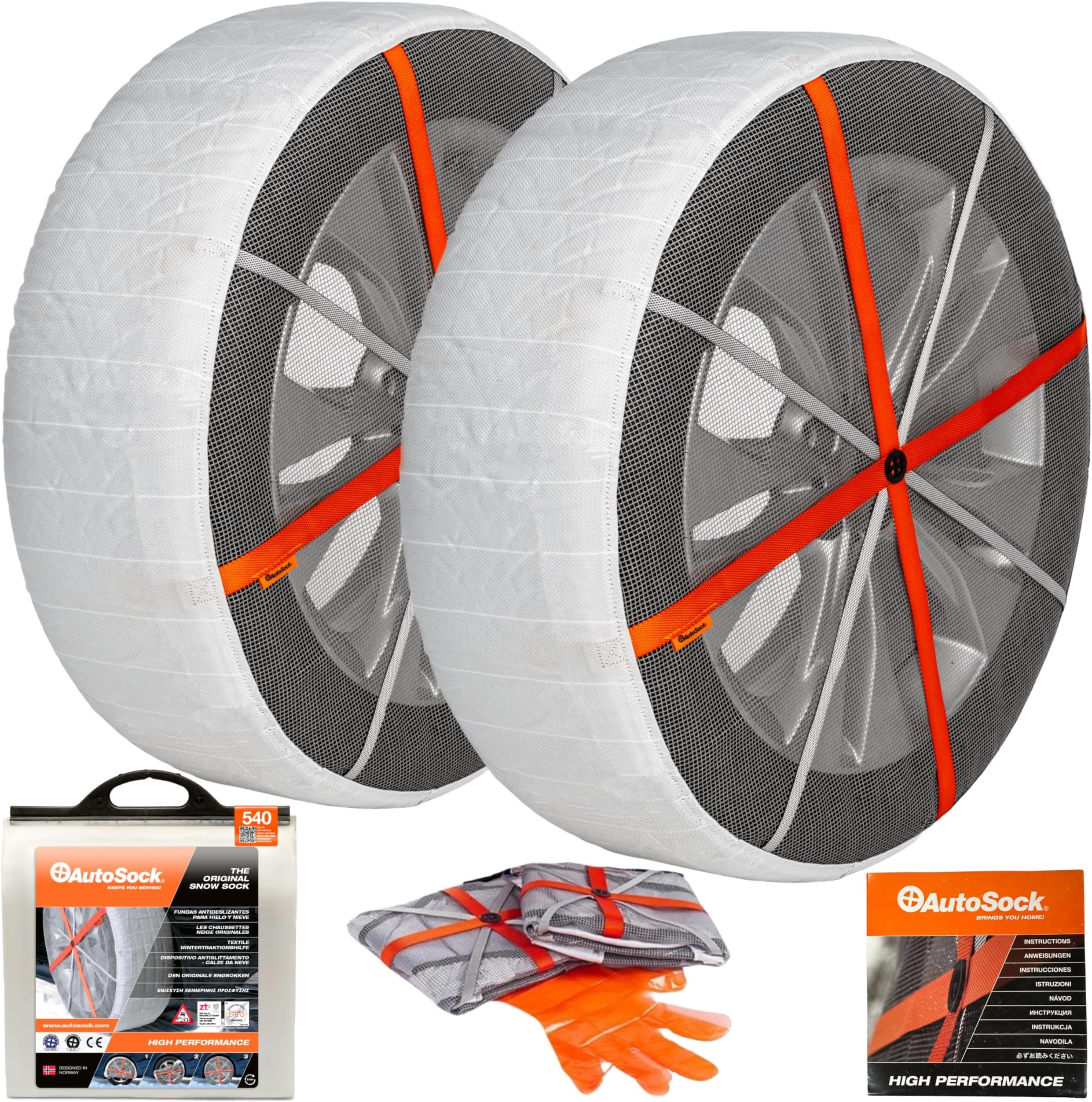 AutoSock AS_HP_540E Winter Traction Aid Size HP 540 E