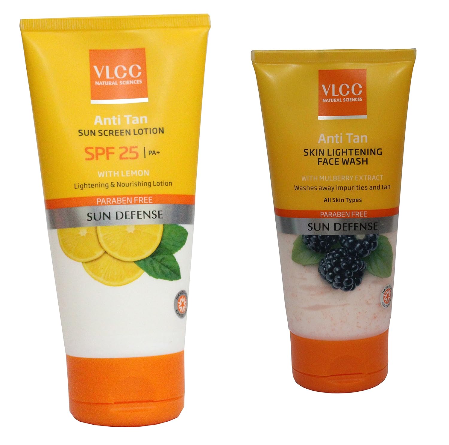 Vlcc Combo Kit of AntiTan Face Wash (150 ml) & AntiTan Sunscreen Lotion SPF +25 (150 ML) (Pack