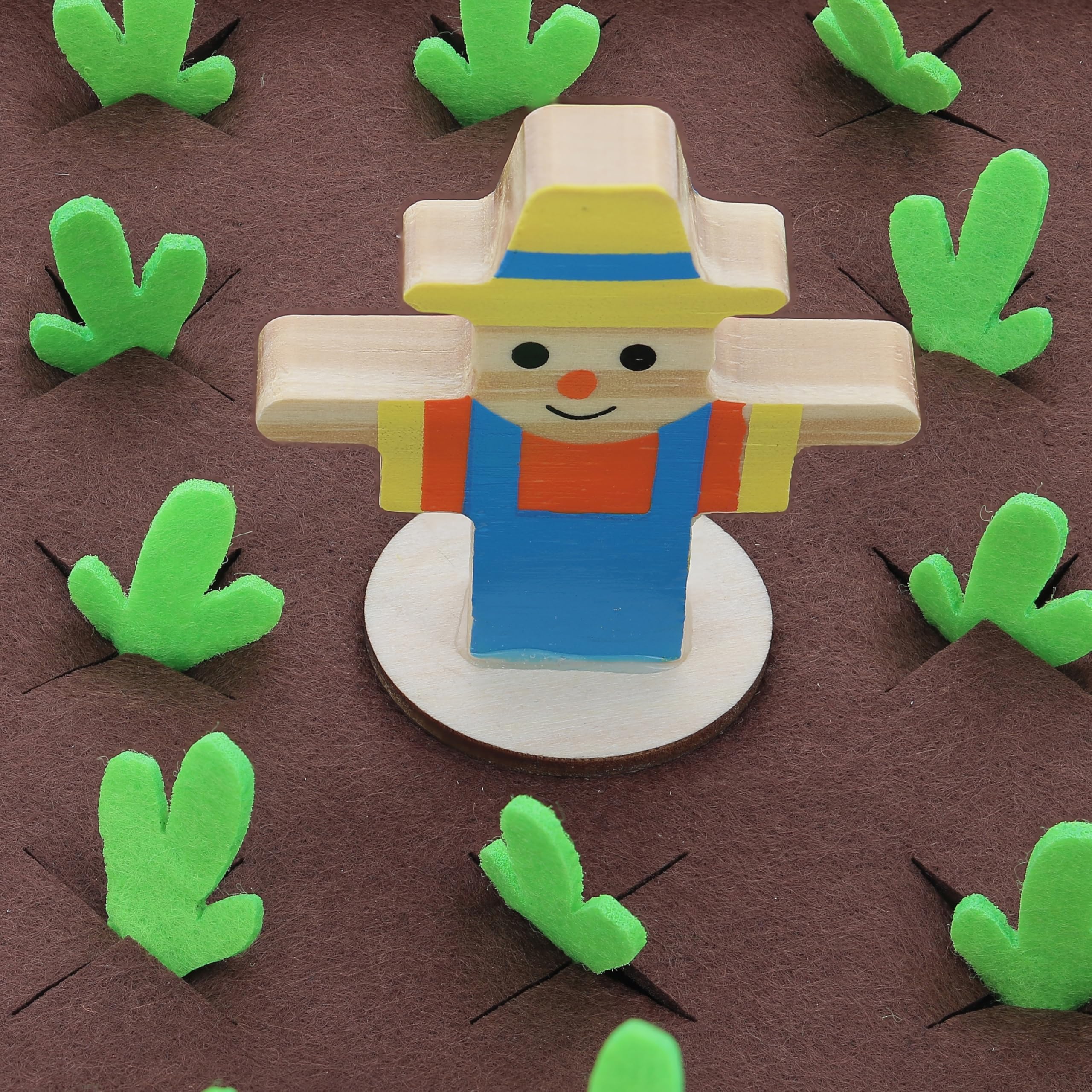 Vilac - Mémotager Jour de Récolte - Jeu de Mémoire en Bois - Enfants 3 Ans+