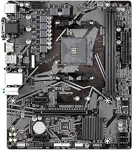GIGABYTE Ultra Durable A520M S2H A520 AM4 Micro ATX