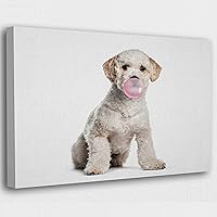 Vista 15 de SpiritualHands Animales Soplando Bubble Gum Wandkunst für Bauernhaus Badezimmer Dekor, Bubble Gum Tier Wandkunst