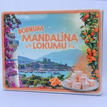 MAN SA B RL K Bodrum Tangerine Turkish Delight 220 gr