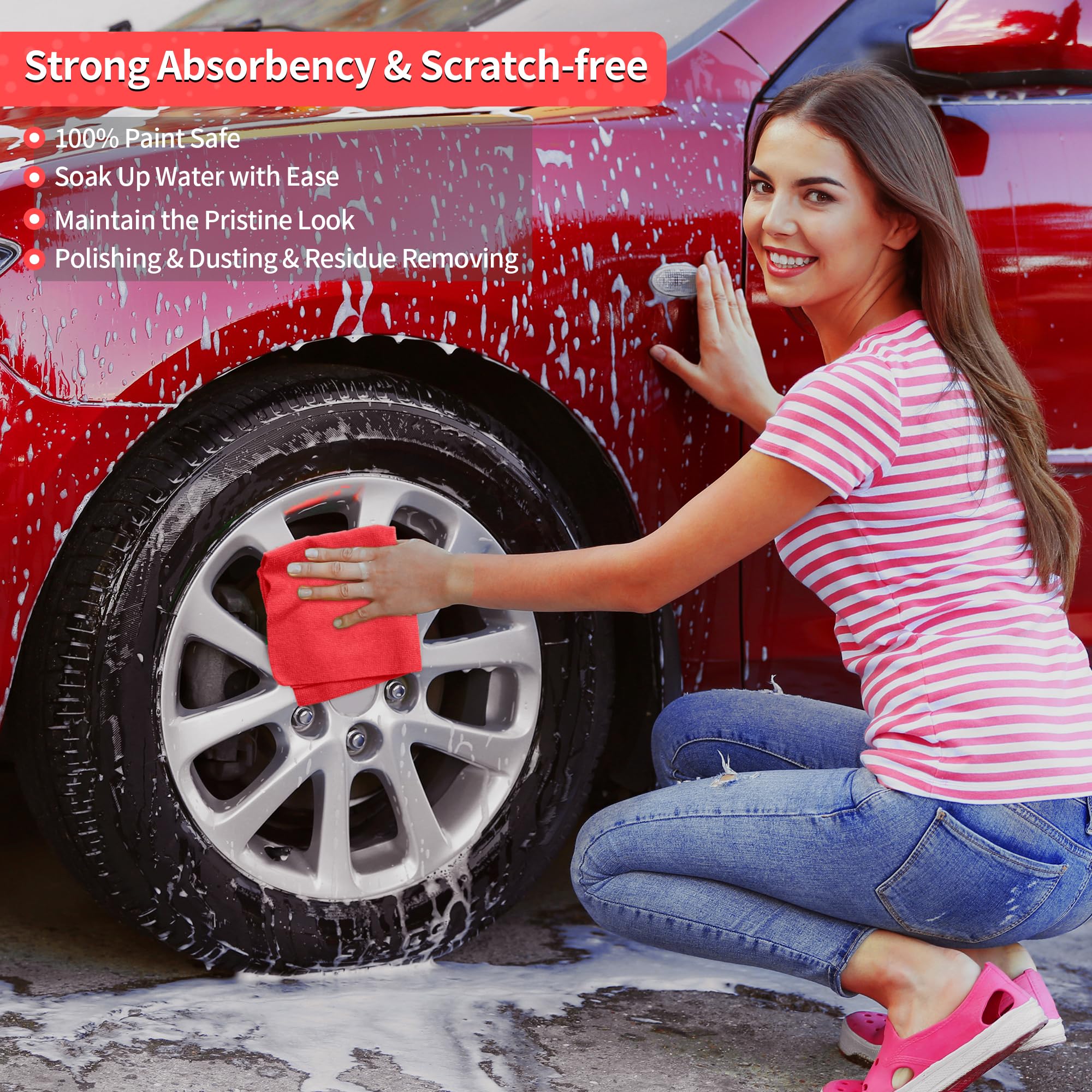 HOMERHYME Shop Handdoeken Vodden, 100 Pack