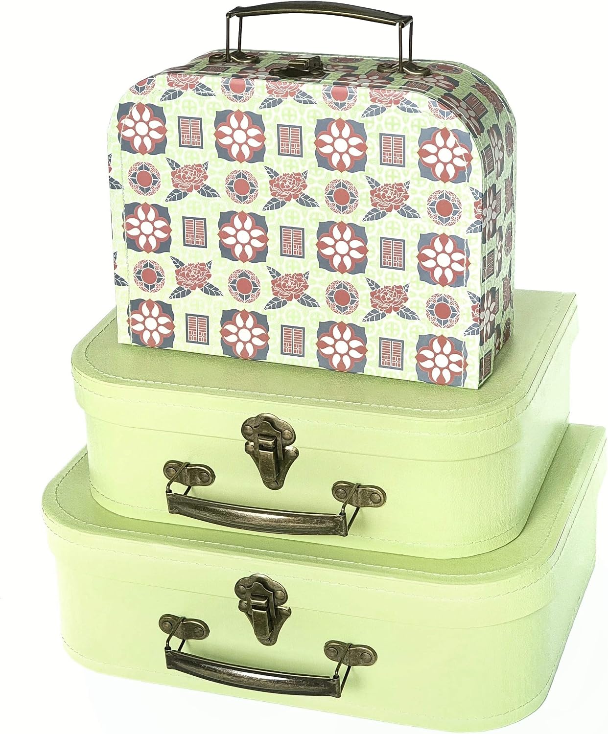 Paperboard Suitcase Boxes with Lids for 