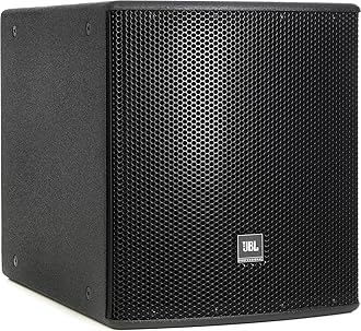 Professional ASB6115 High Power Single Subwoofer, 15-Inch Black