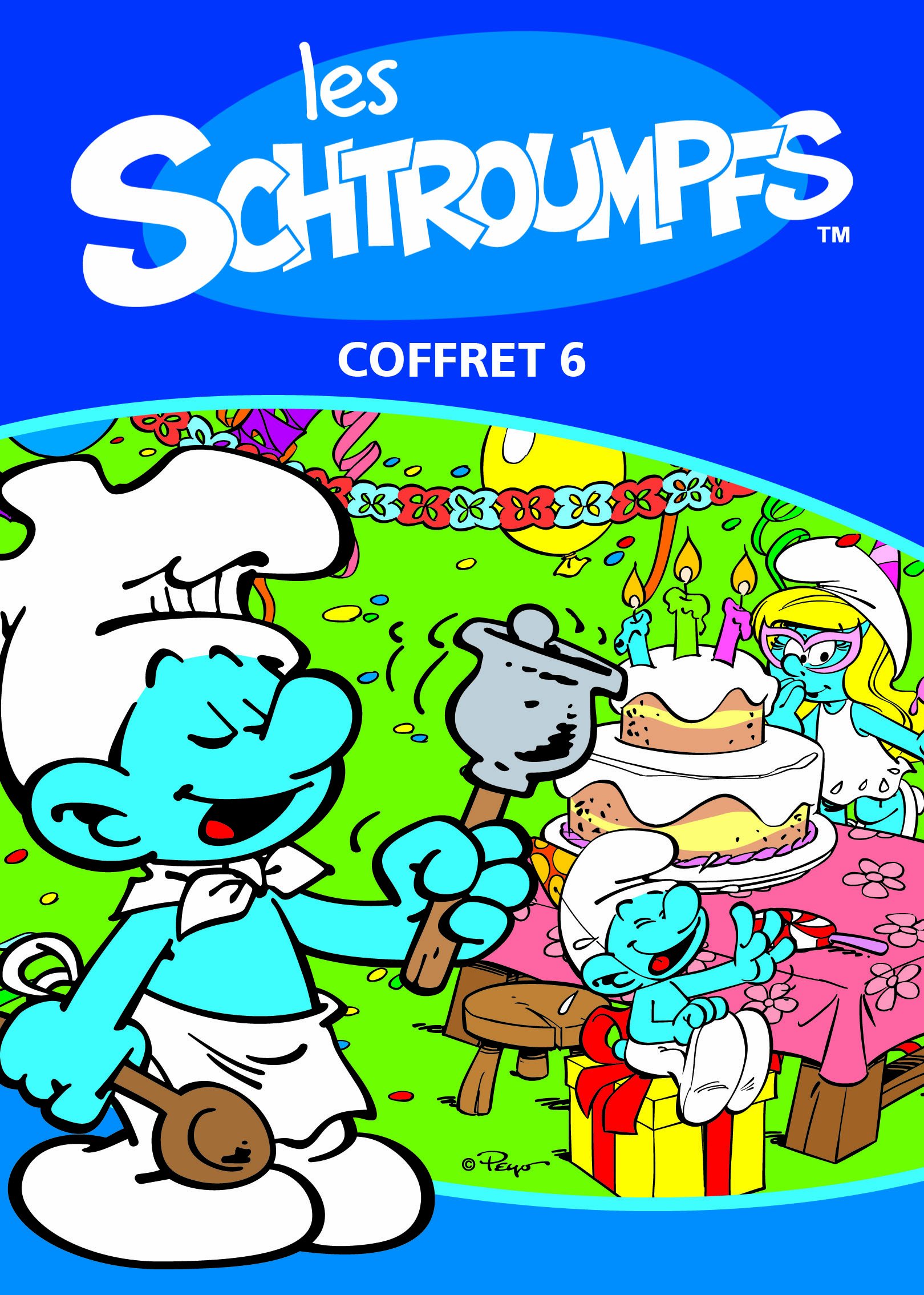SCHTROUMPFS,LES - COFFRET 6 [DVD]