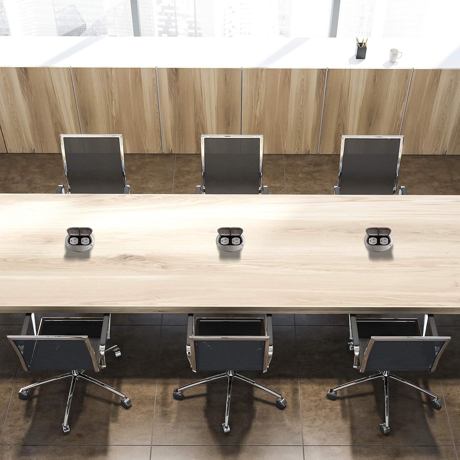 Buу 1 gеt 1 Enerlites 975503-S 4'' Nickel Plated Brass Hinged Floor Box Cover, 20A Duplex Tamper-Weather Resistant Receptacle