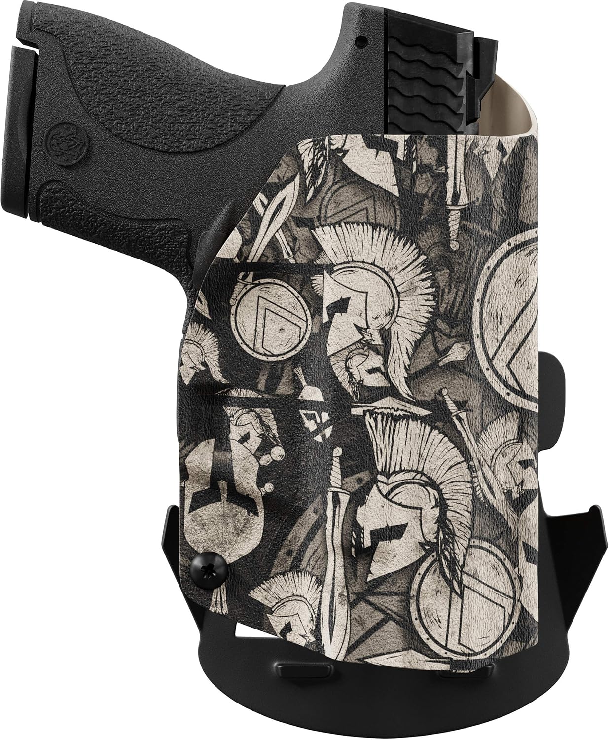 We The Individuals Holsters – Tan Spartan Camo – Outdoors Waistband Open Carry – OWB Kydex Holster – Adjustable Journey/Cant/Retention