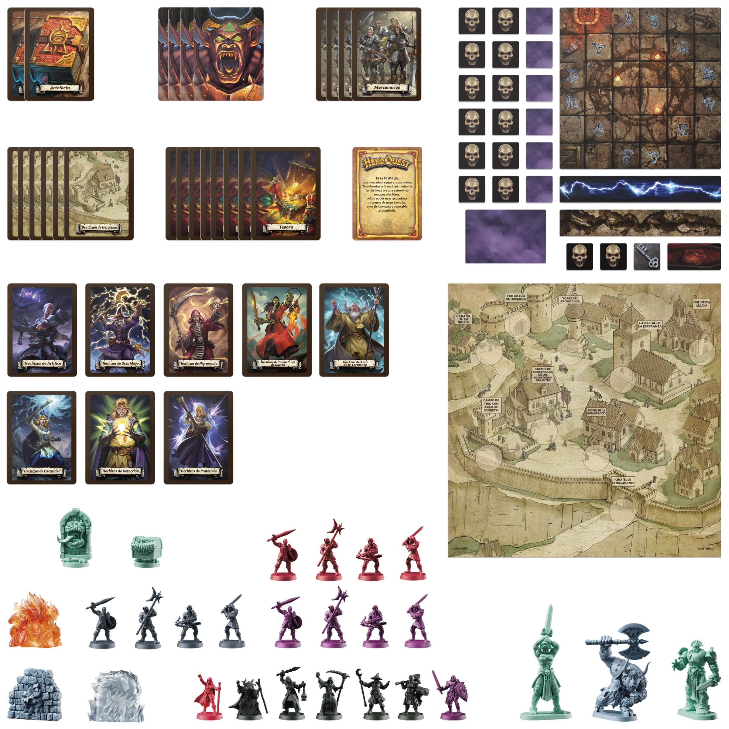 Avalon Hill HeroQuest Mission Pack Wizards of Morcar (Richiede il sistema di gioco HeroQuest) - Versione italiana