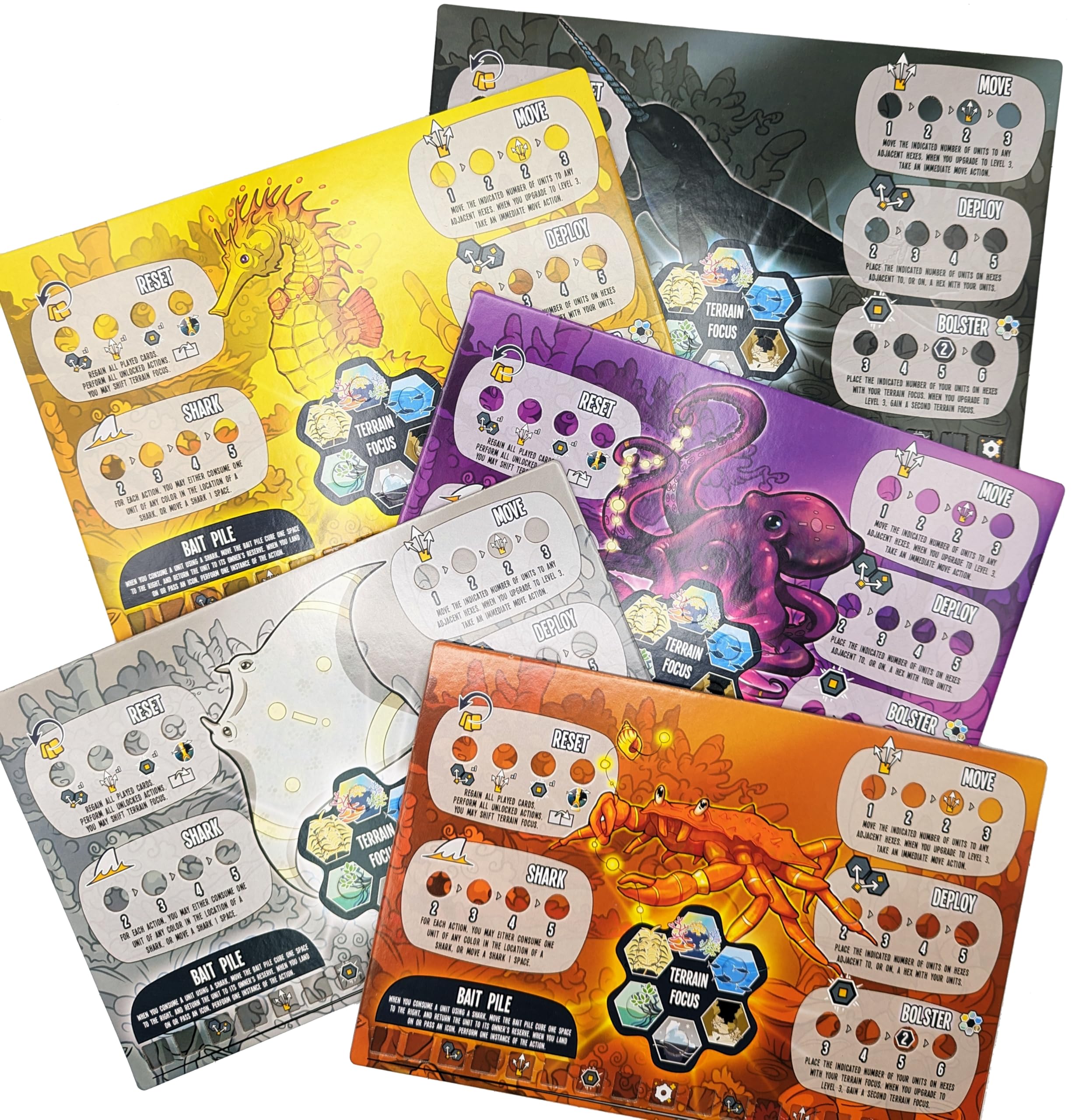 Weird Giraffe Games Kingdoms of The Deep by Strategy Jeu de société pour 1 à 6 joueurs et à partir de 10 ans