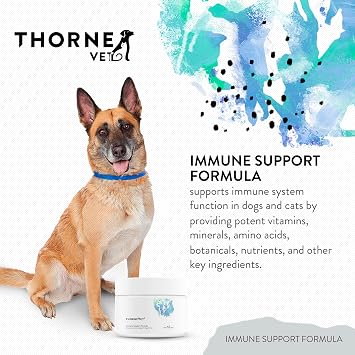 ThorneVET Immune Support Formula Powder Immune Support for Dogs & Cats, 90 Scoops