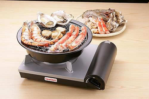 Miniatura 10 de Iwatani America EPR Cassette Feu-EcoPremium - Estufa de butano portátil, color negro