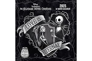 2023 Nightmare Before Christmas Wall Calendar: Experience the Delightful Nightmare
