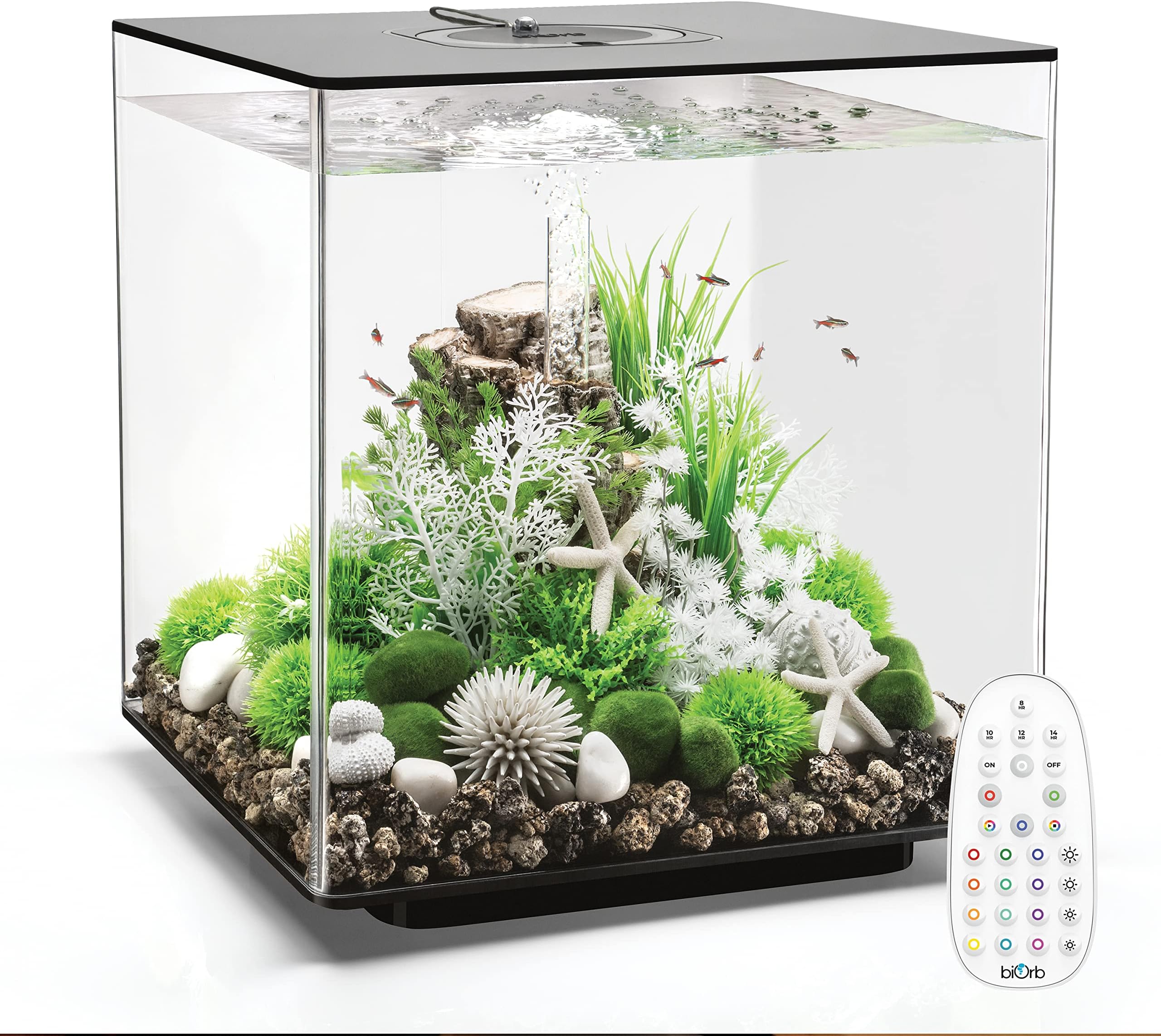 Biorb Aquarium BiOrb HALO 30 Gallon Round Aquarium Tank With MCR
