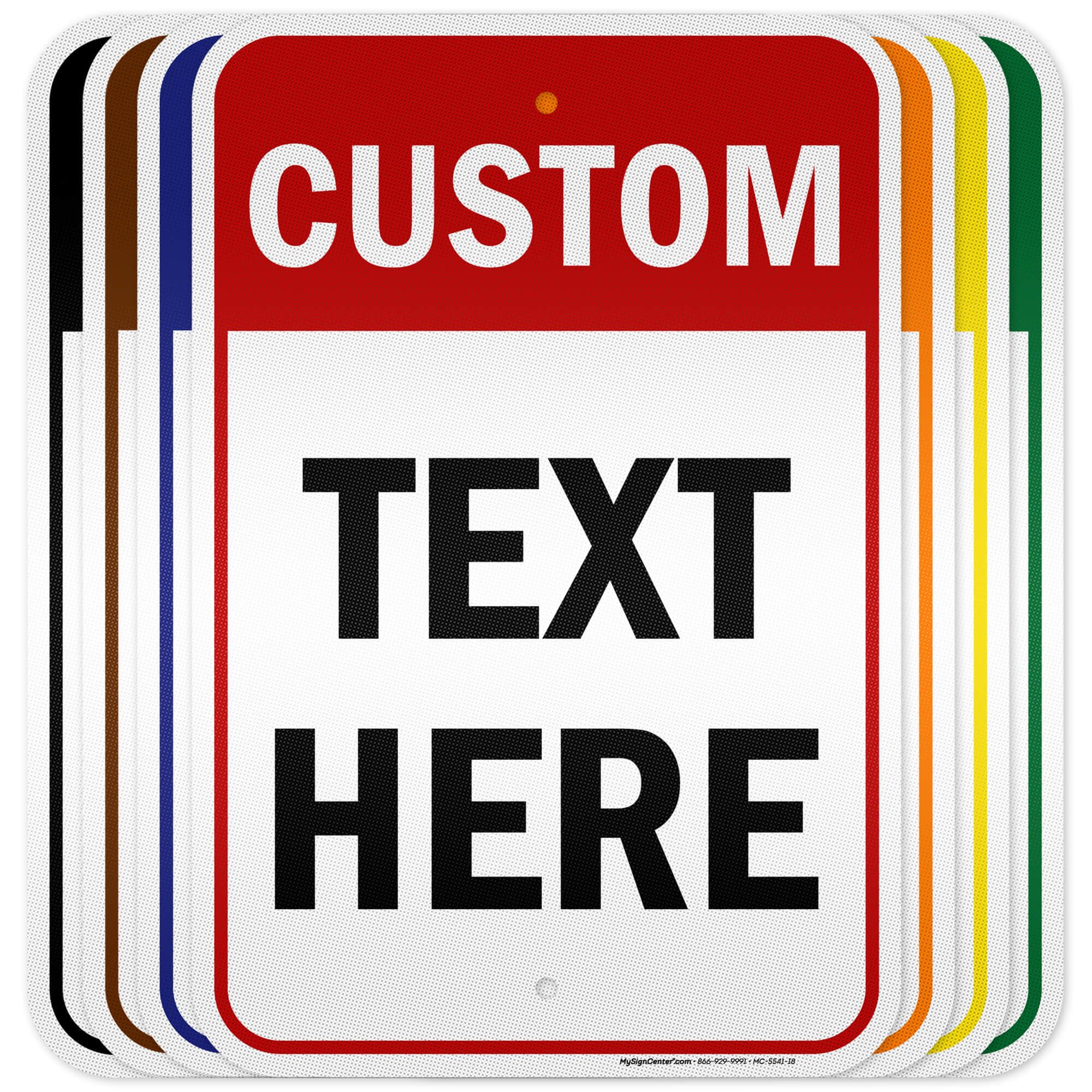 My Sign Center 12x18 Reflective Aluminum