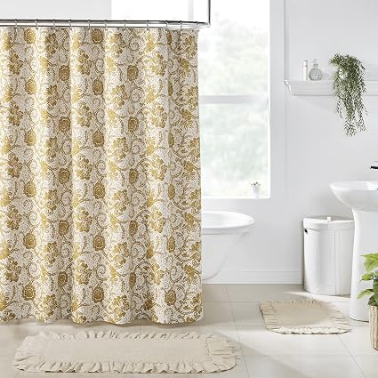 VHC Brands Dorset Shower Curtain - Thumbnail 2