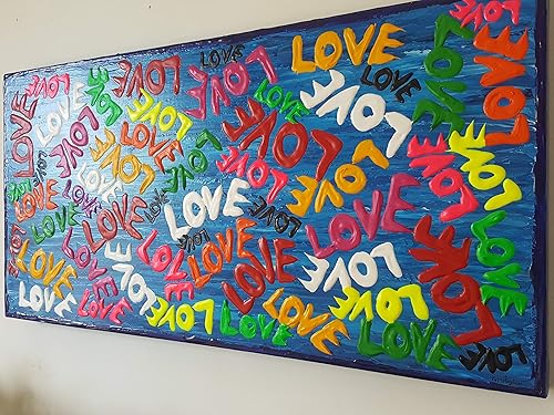 DORON ARTE QUADRO MODERNO ASTRATTO DIPINTO A MANO TELAIO GALLERY