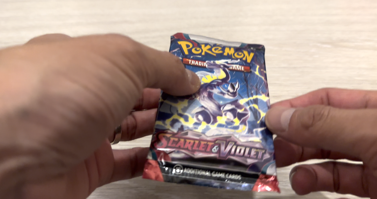 Watch Opening Pokemon Booster Pack
