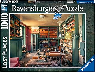 RAVENSBURGER Puzzle 17101 Ravensburger Mysterious Castle Library Lost Places Jigsaw Puzzle 1000 Pieces