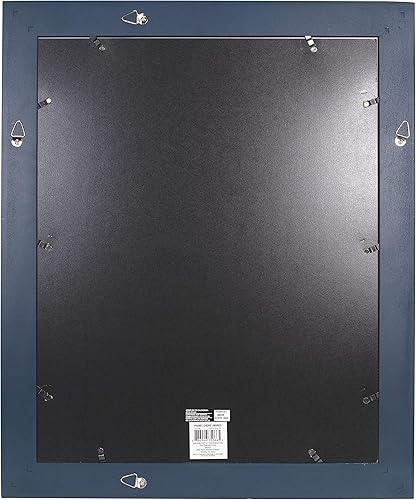 Miniatura 5 de Malden International Designs 2428-14 - Marco de fotos de 11 x 14 pulgadas, 16 x 20 pulgadas, color azul rústico mate