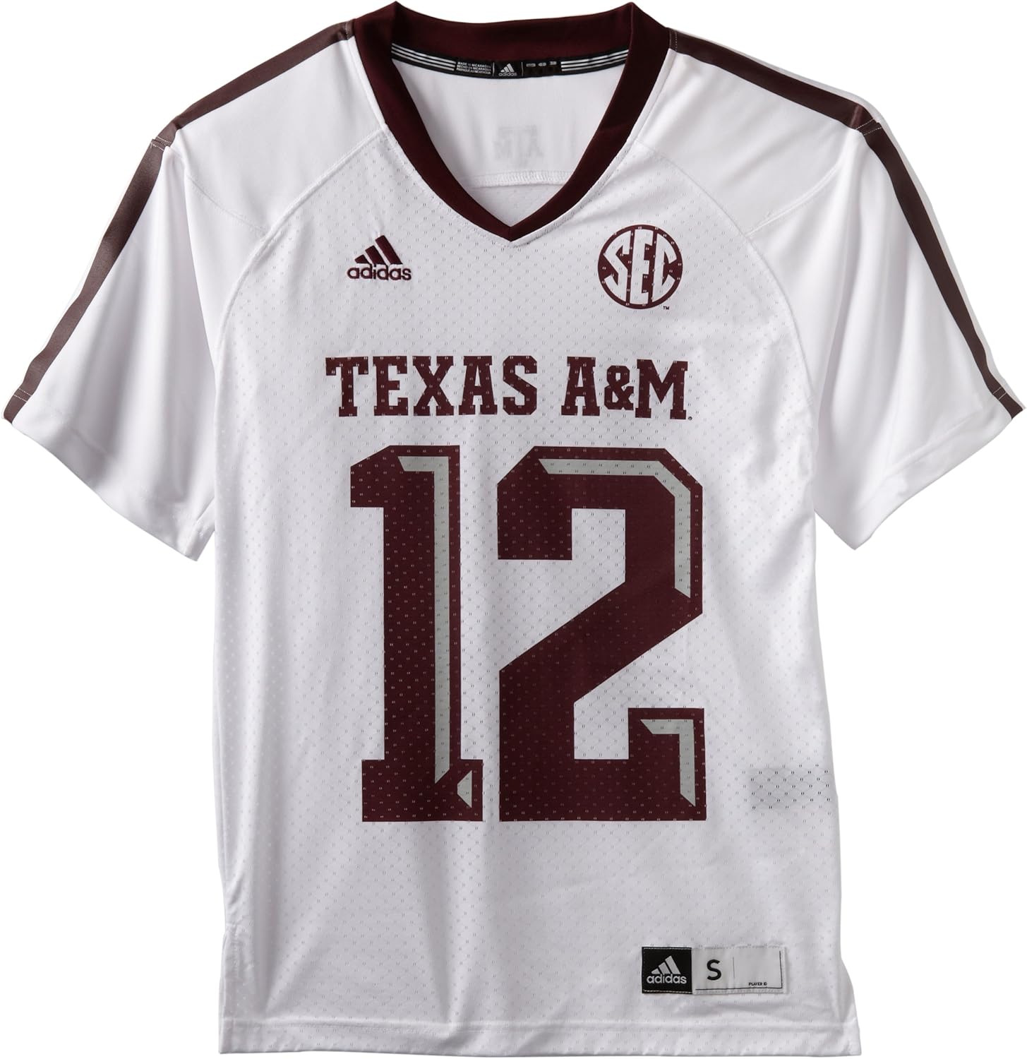 NCAA Texas A&M Aggies Men's Replica Football Jersey, Small Amazon.sg